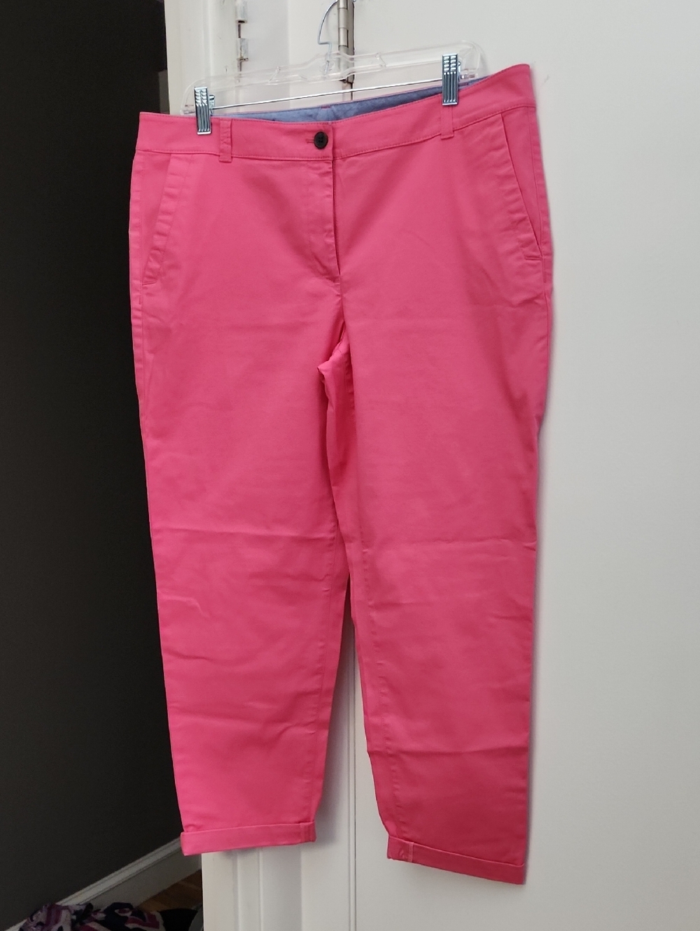 Talbots Coral Pink Weekend Chino